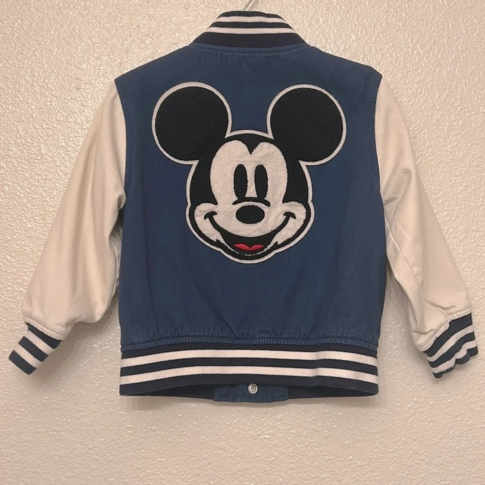 Gap x Disney Mickey Mouse Varsity Jacket